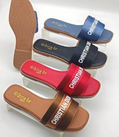 Tongs & Sandales Plates Style "Christian Dior Paris"